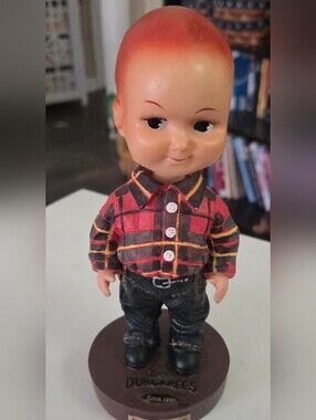 Vintage Lee Dungarees "Buddy Lee" 8" Resin Bobblehead Figure (circa 1998/1999)